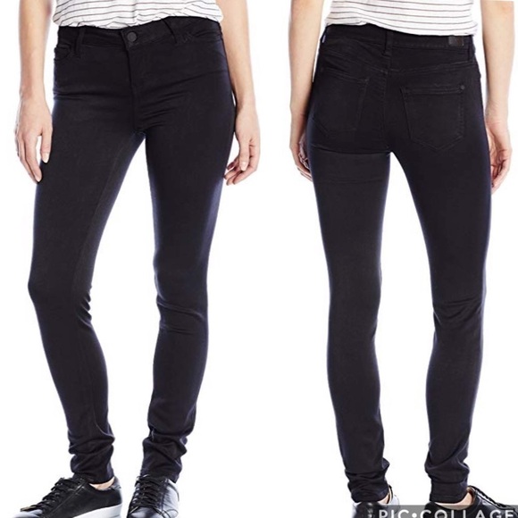 Pink: Black skinny stretch jeans EUC jr. 5 - Picture 1 of 6